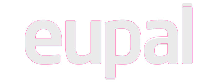 Customisation of the font Neo Sans for the Eupal wordmark Customisation of the font Neo Sans for the Eupal wordmark