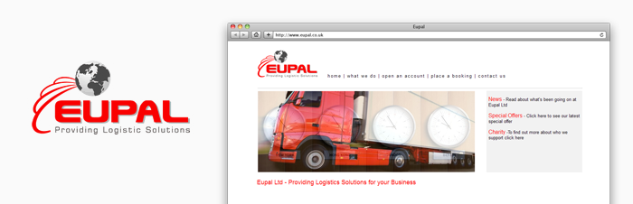 Old Eupal logo and website Old Eupal logo and website