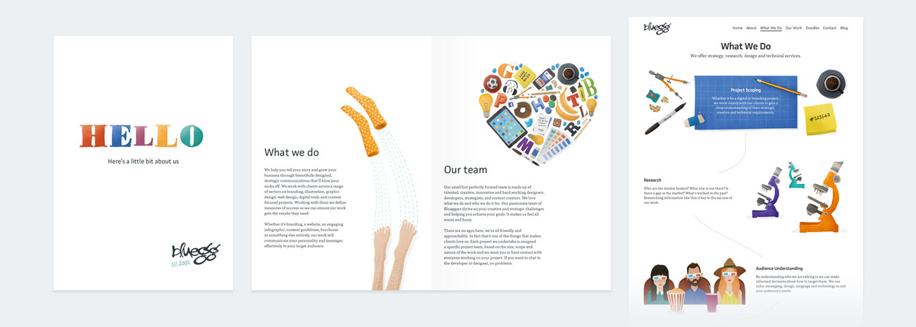 New consistent design style