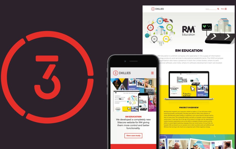 3Chillies branding and website