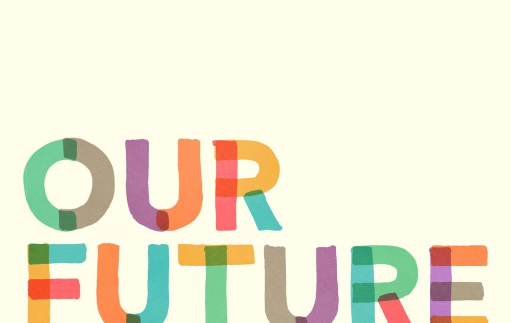 Our Future branding for Sport Wales