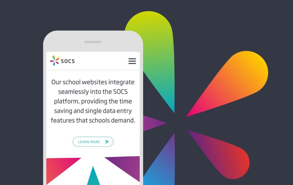 SOCS rebrand and website design