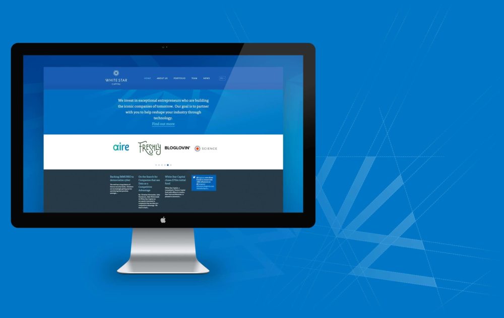 White Star Capital branding and website design