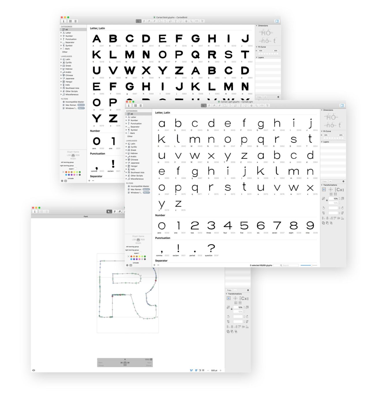 Cariad Glyphsv2